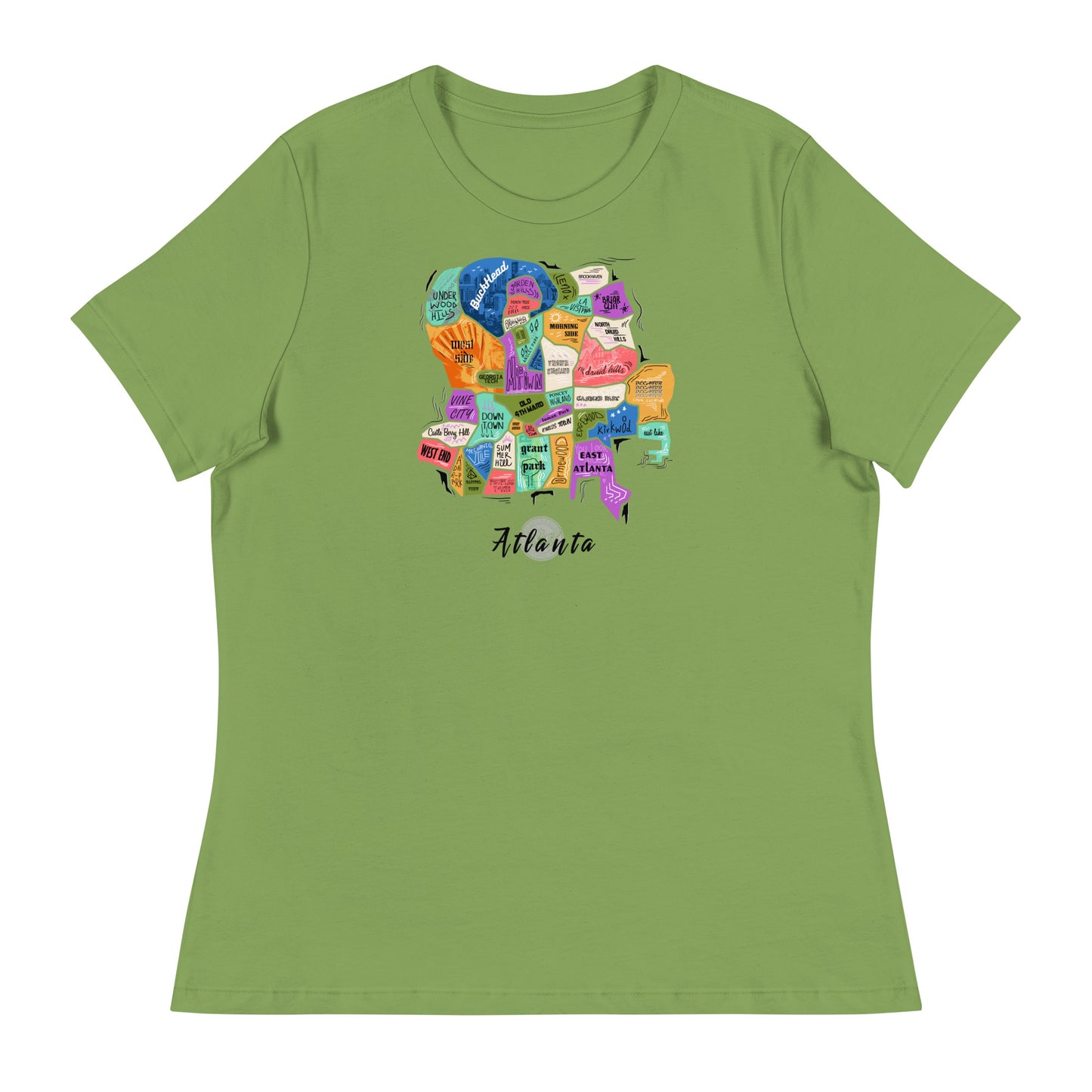 W| ATL Map T-shirt