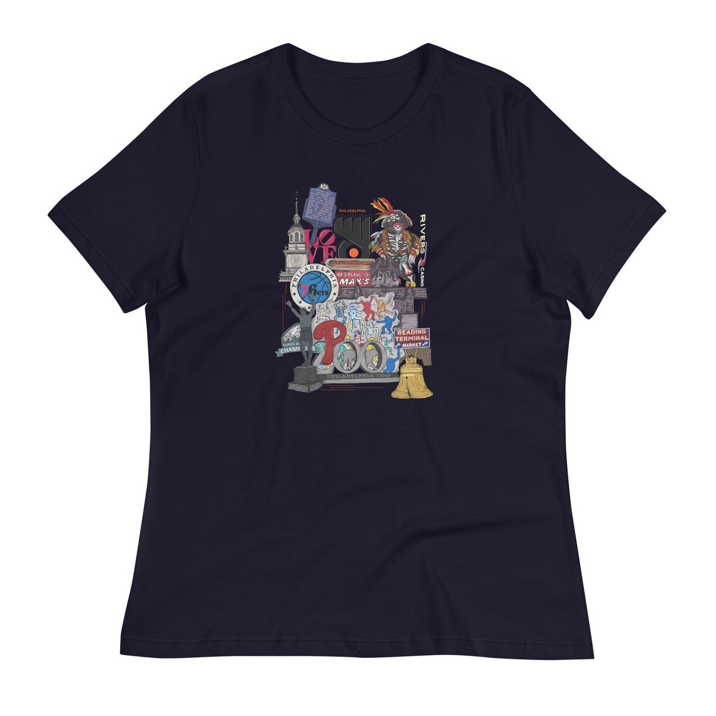 W| Philly Graphic t shirt