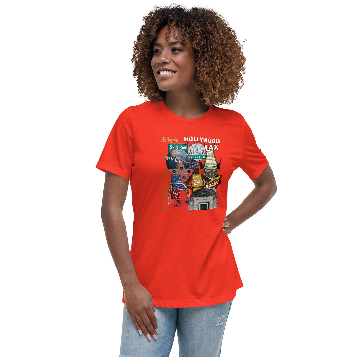 W| Los Angeles Graphic T Shirt