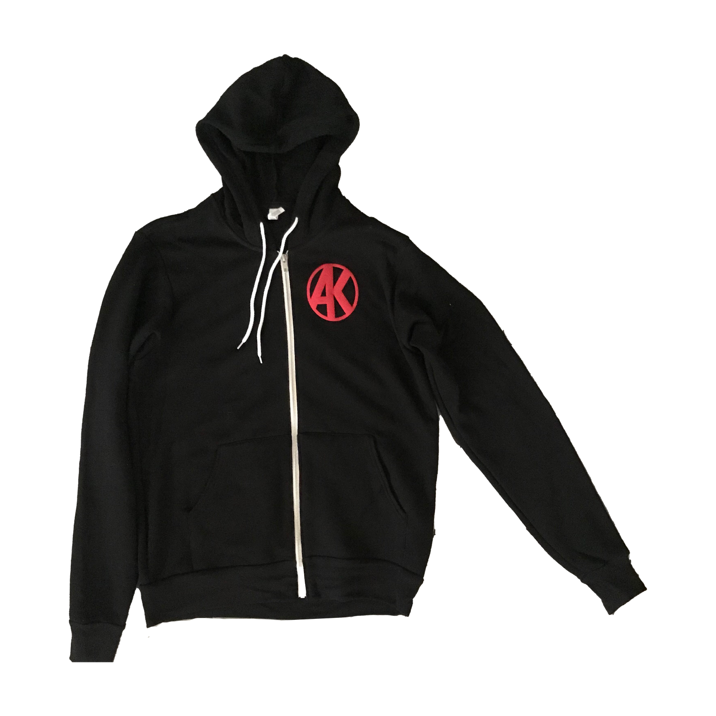 AK Zip Hoodie - Black/Red (SP)