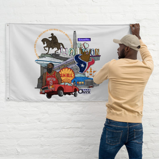 Houston graphic Flag