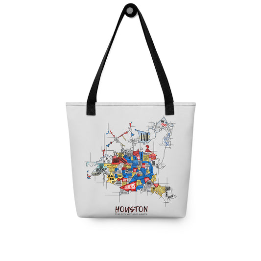 Houston Map Tote bag