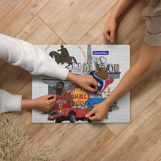 Houston Graphic Jigsaw puzzle