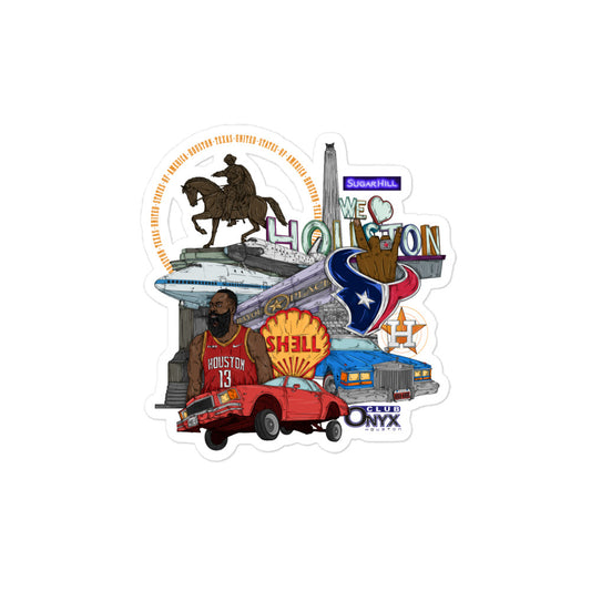 Houston Graphic Stickers