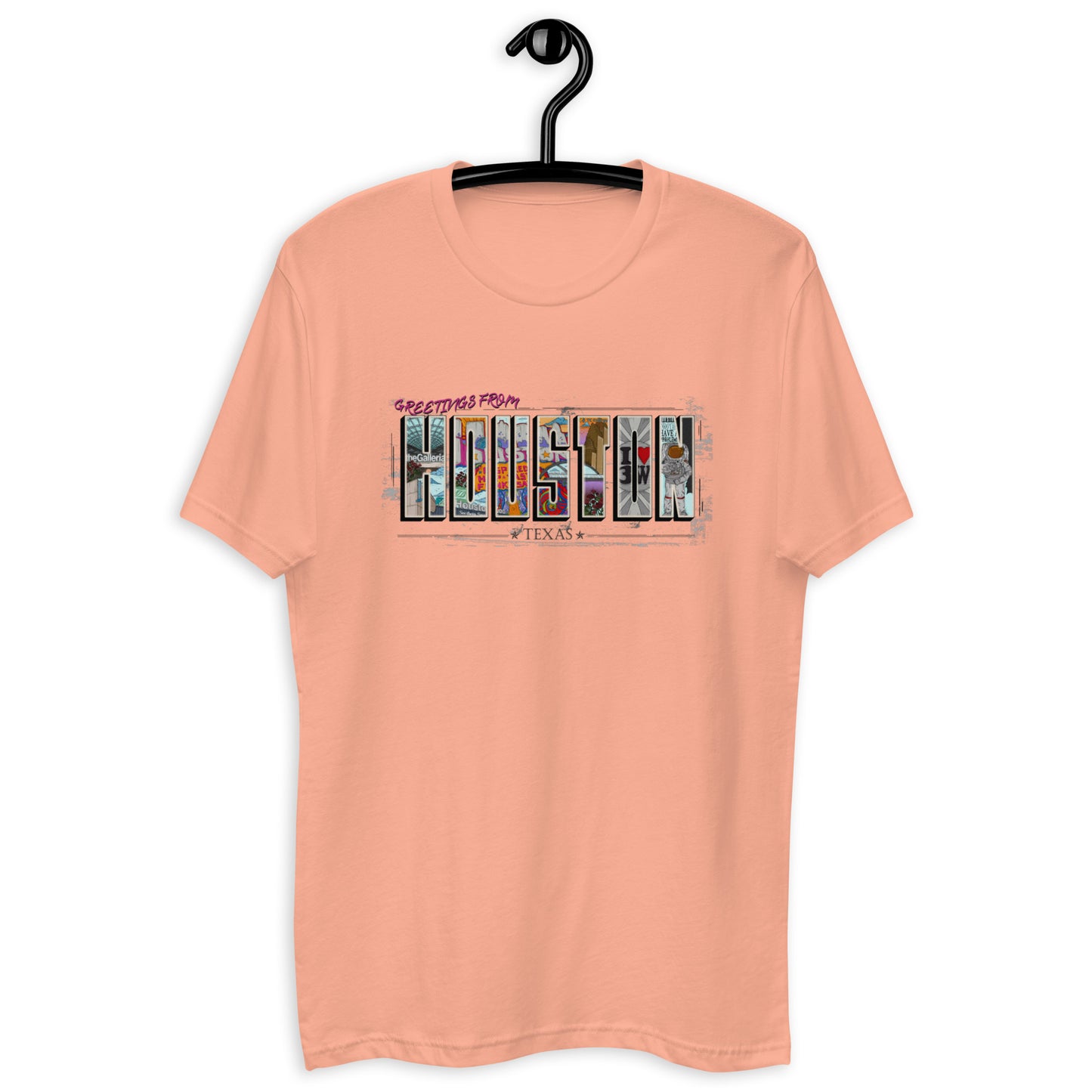M| Houston Post Card Style T Shirt