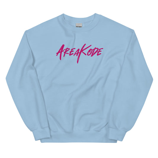 AreaKode - Unisex Crewneck (fuchsia)