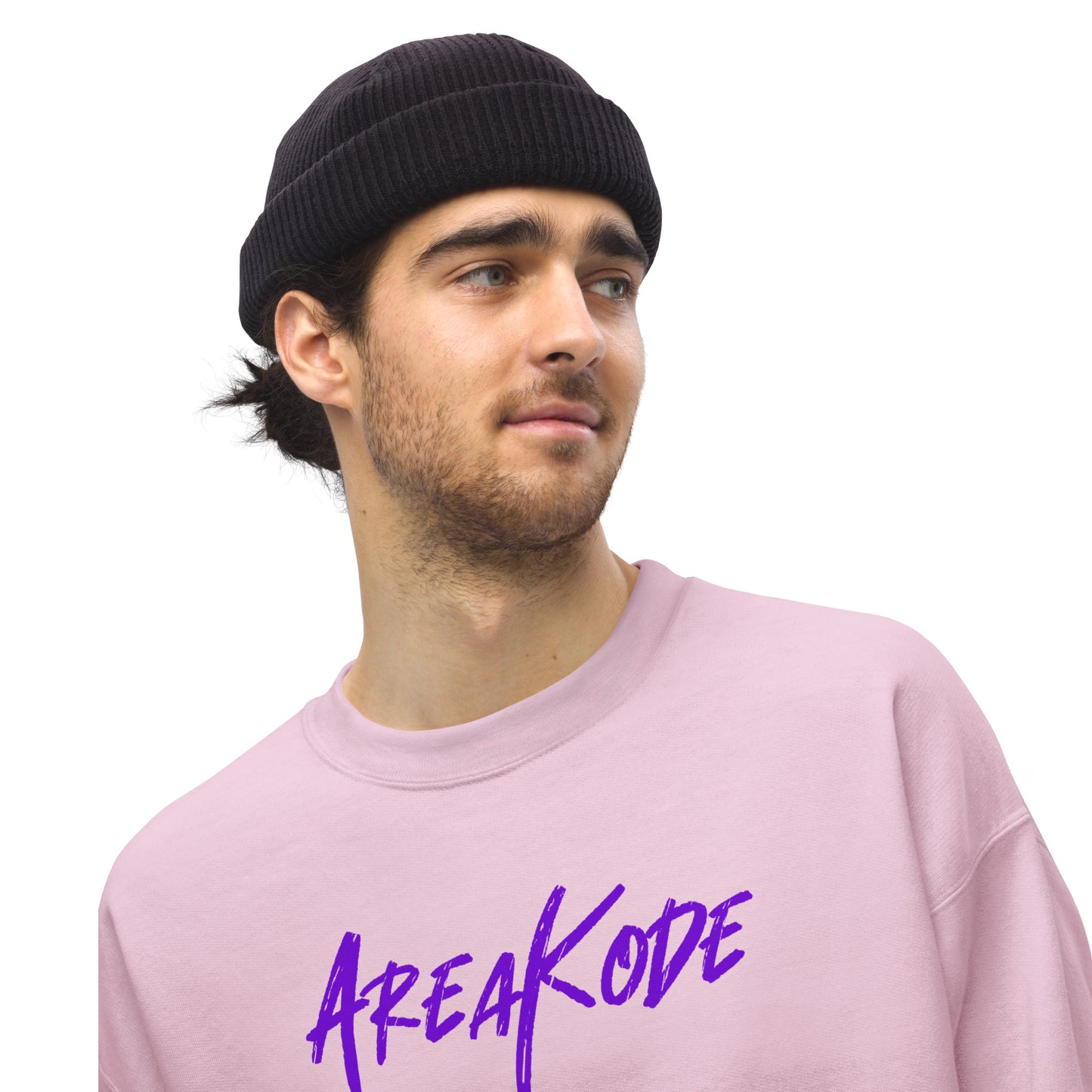 AreaKode - Unisex Crewneck (purple)
