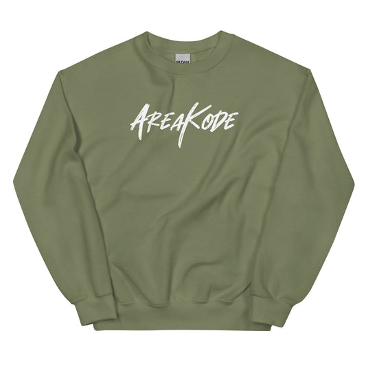 AreaKode - Unisex Crewneck (white)