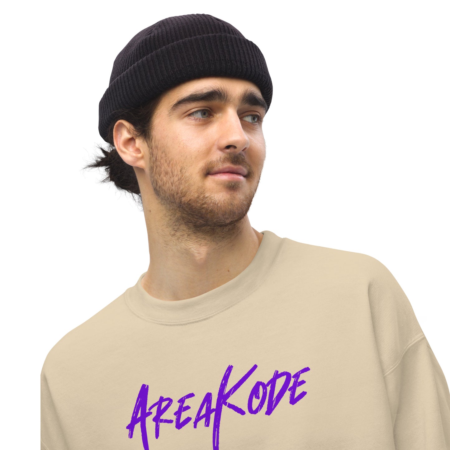 AreaKode - Unisex Crewneck (purple)