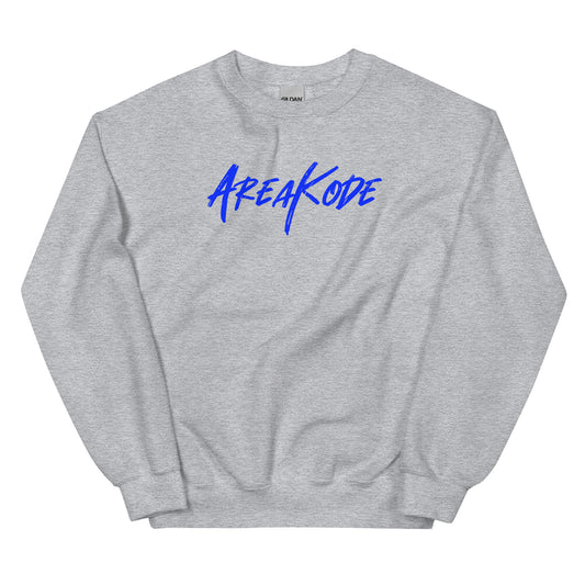 AreaKode - Unisex Crewneck (blue)