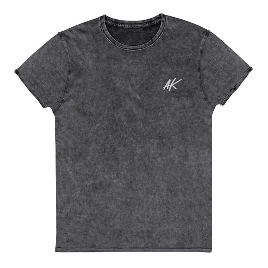 AK| Stone Wash tee (white)