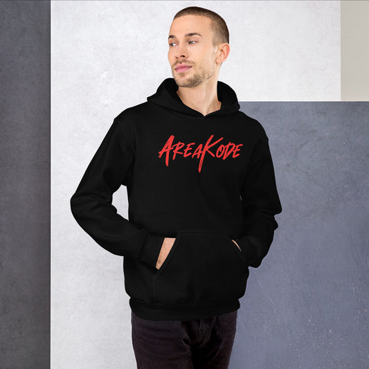Unisex AreaKode Unisex Hoodie (red)