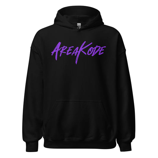 AreaKode Unisex Hoodie (purple)