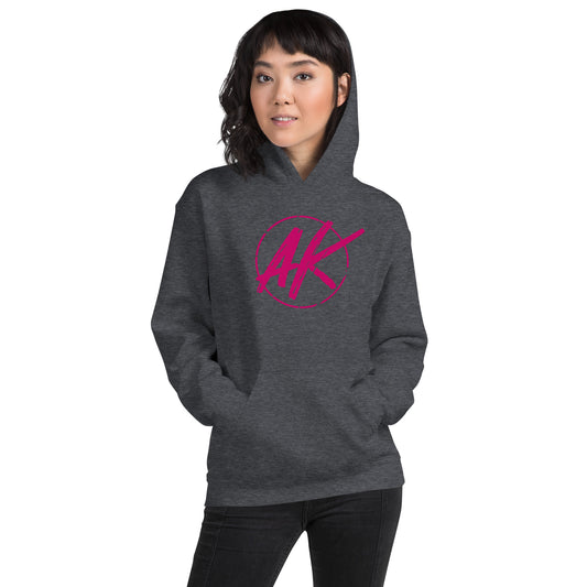 AK Unisex Hoodie (fuchsia)