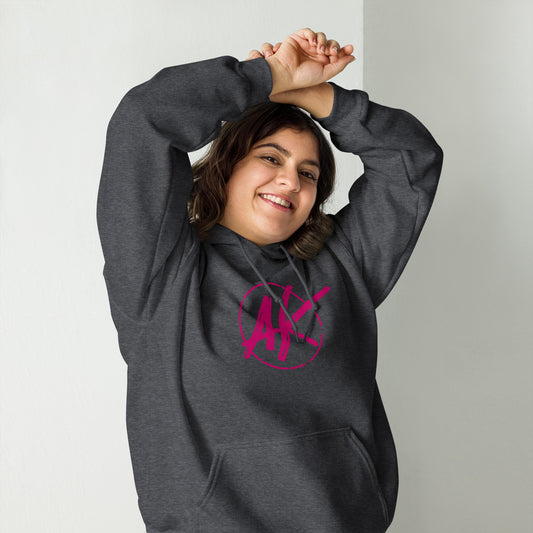AK Unisex Hoodie (fuchsia)