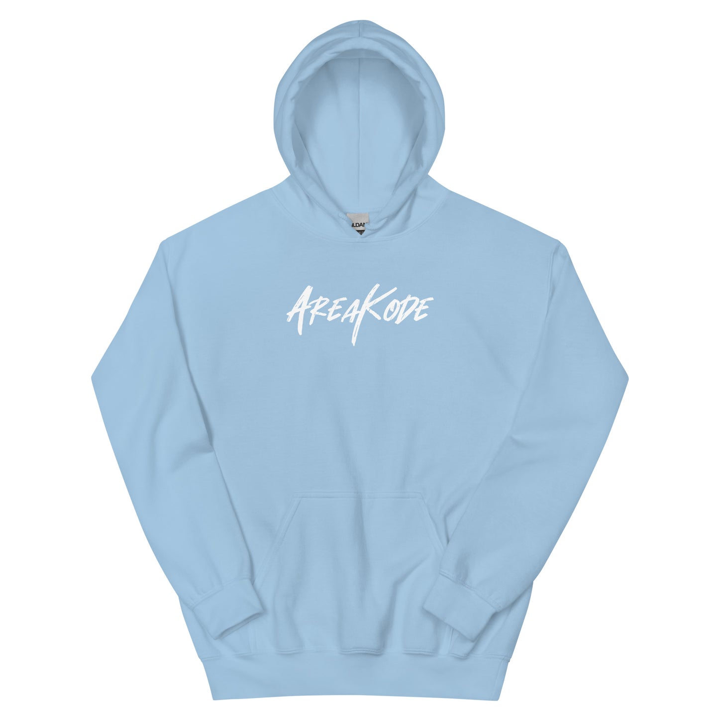 AreaKode Unisex Hoodie (white)