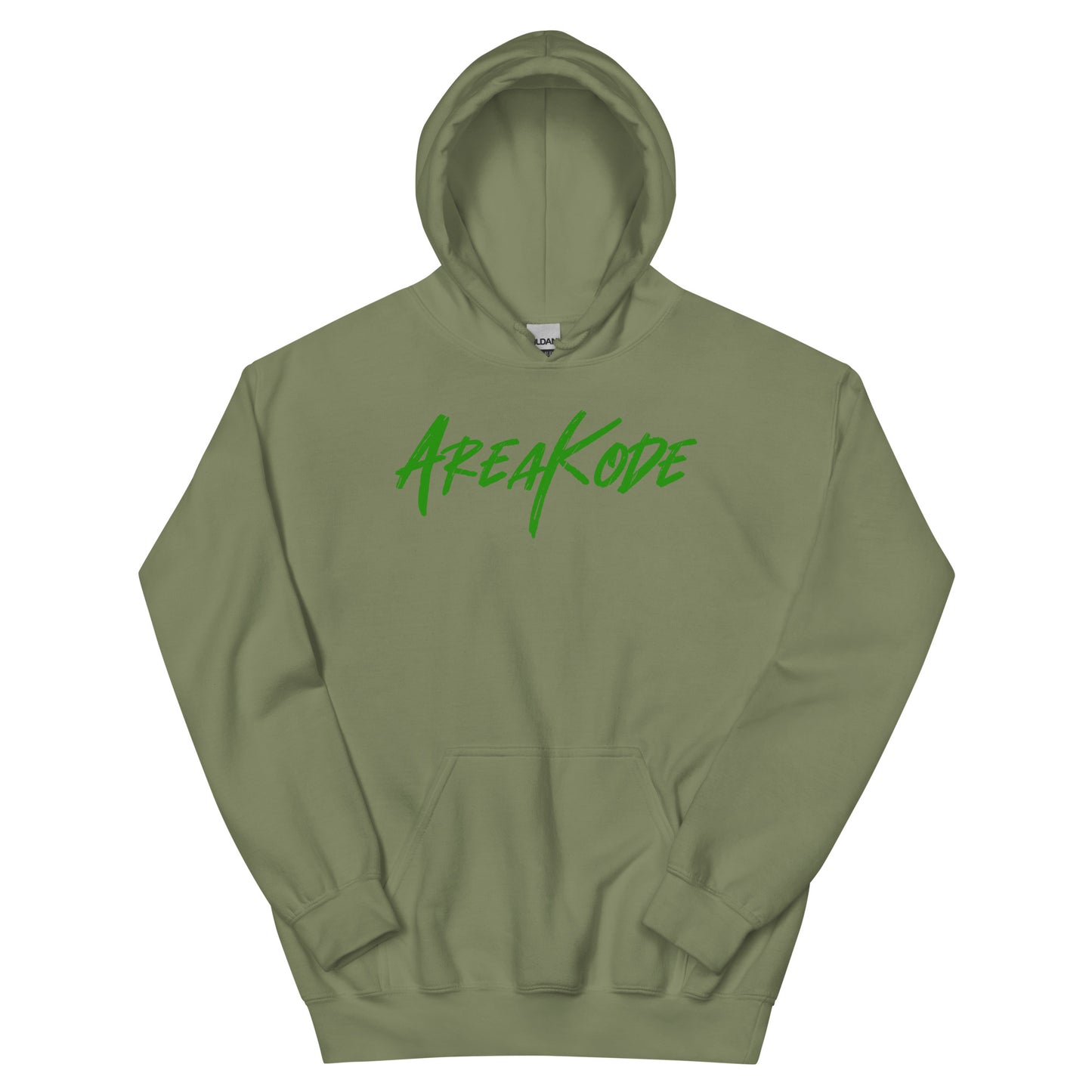 AreaKode Unisex Hoodie (green)