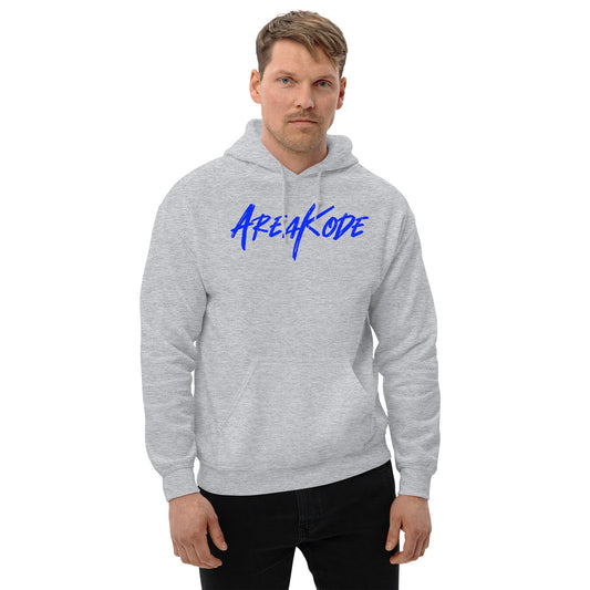 AreaKode Unisex Hoodie (blue)