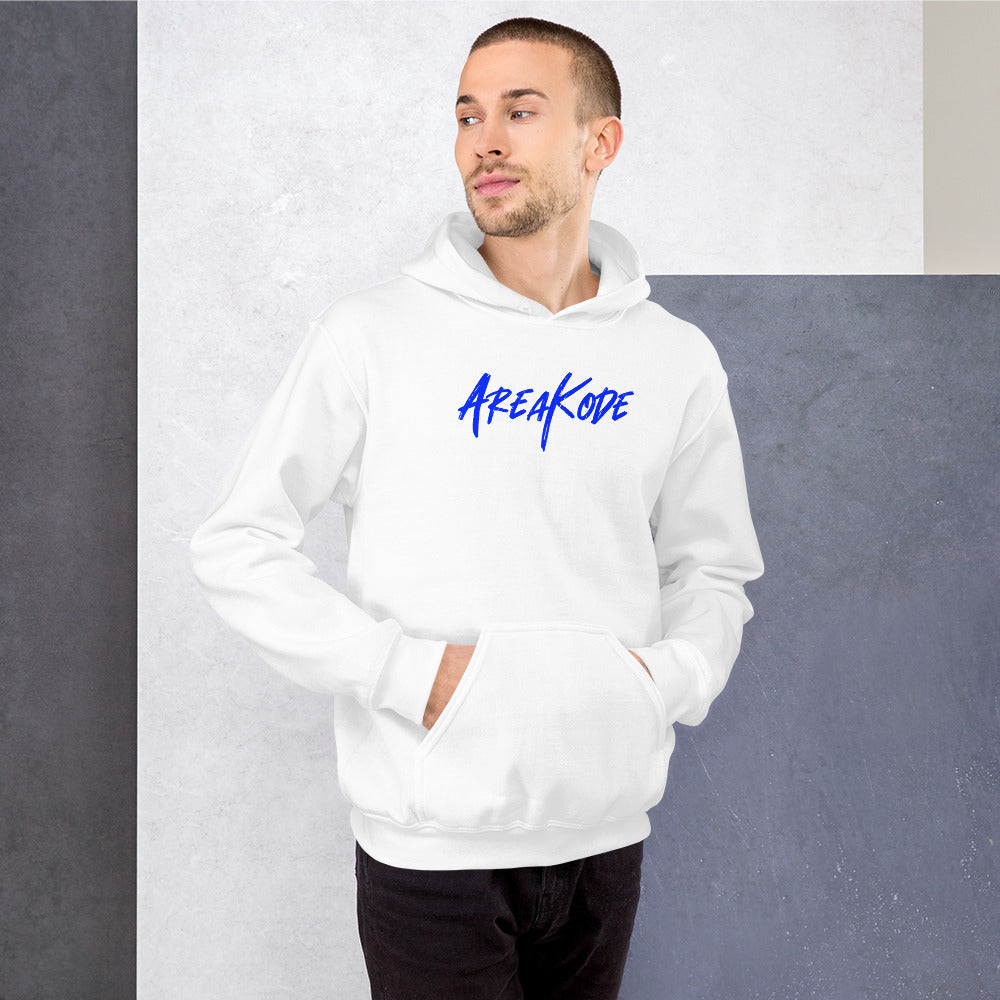 AreaKode Unisex Hoodie (blue)