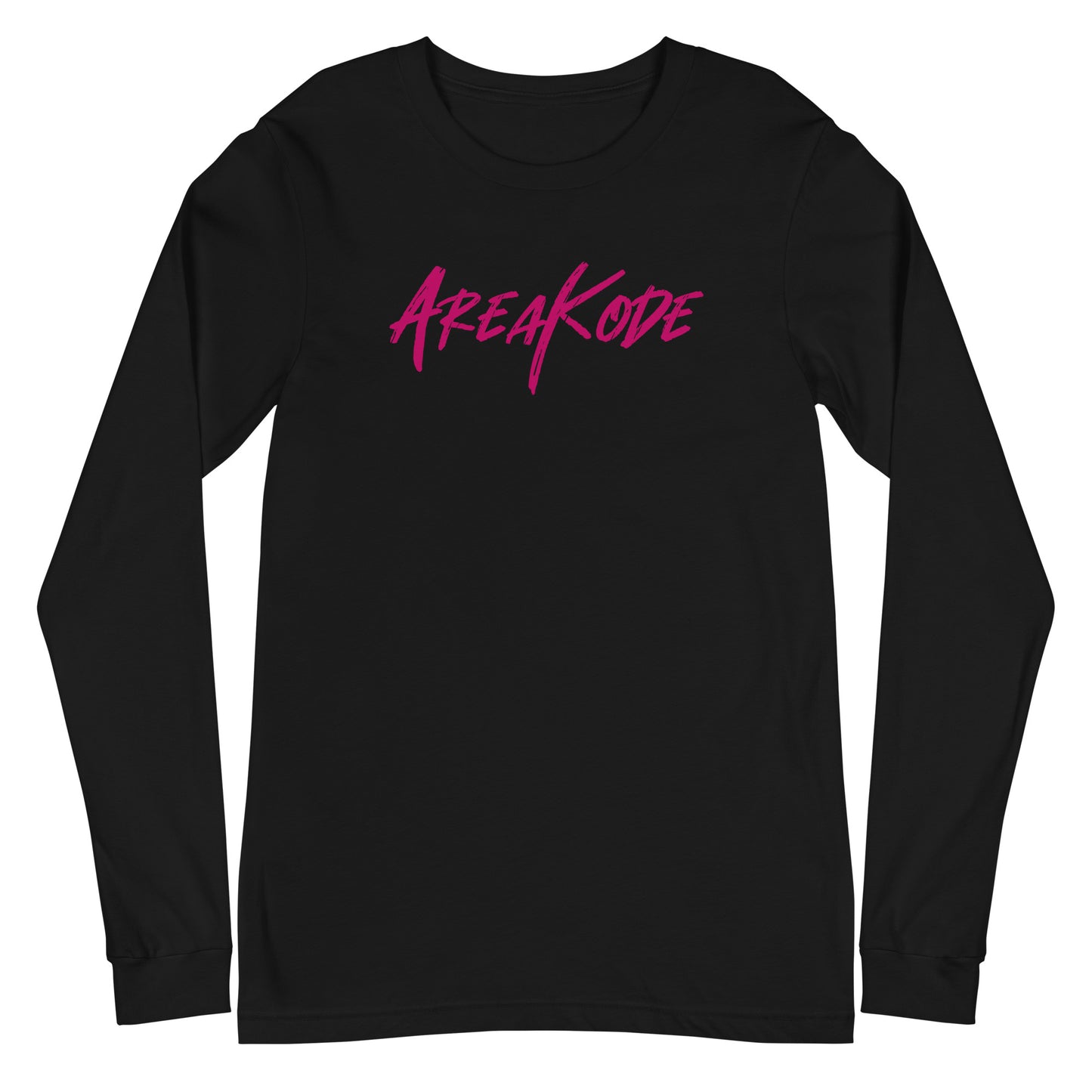 AreaKode - Unisex Long Sleeve (fuchsia)