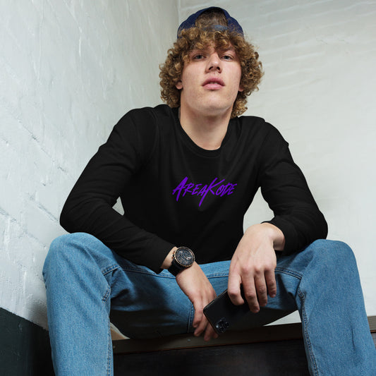 AreaKode - Unisex Long Sleeve (purple)