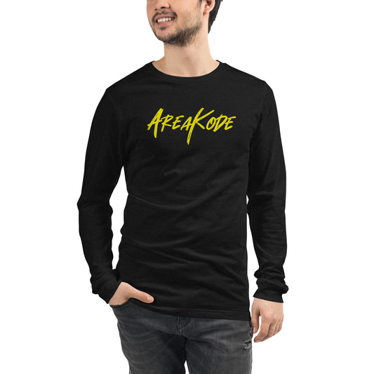 AreaKode - Unisex Long Sleeve (yellow)