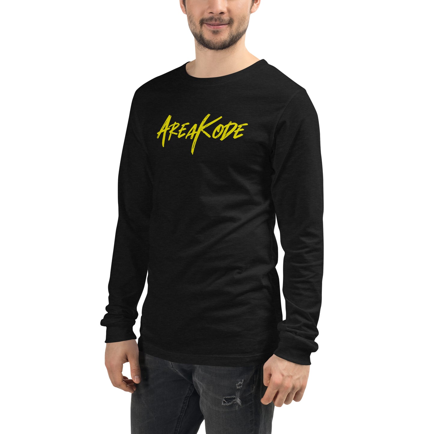 AreaKode - Unisex Long Sleeve (yellow)