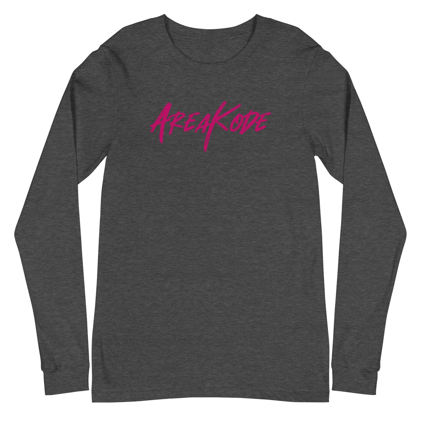 AreaKode - Unisex Long Sleeve (fuchsia)