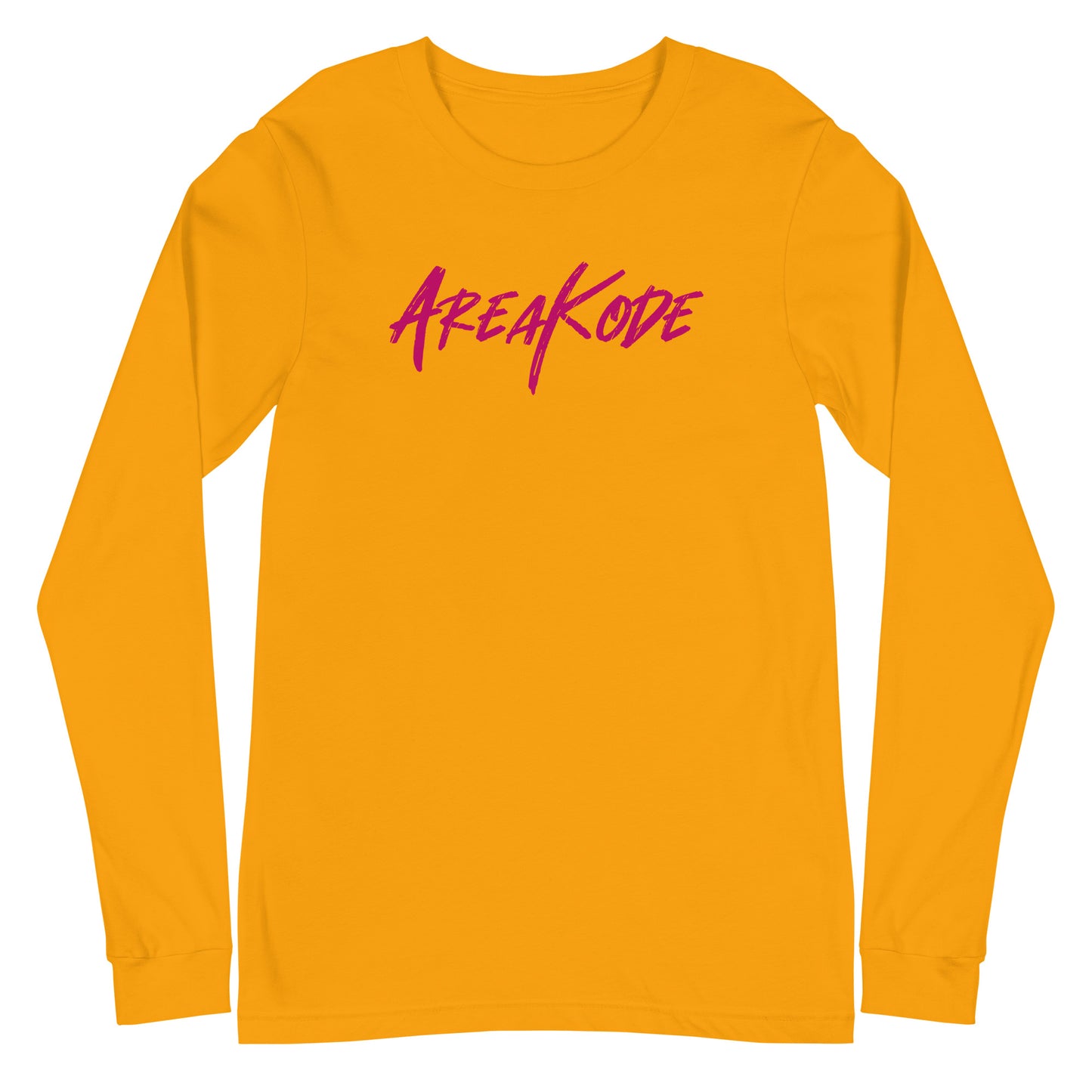 AreaKode - Unisex Long Sleeve (fuchsia)