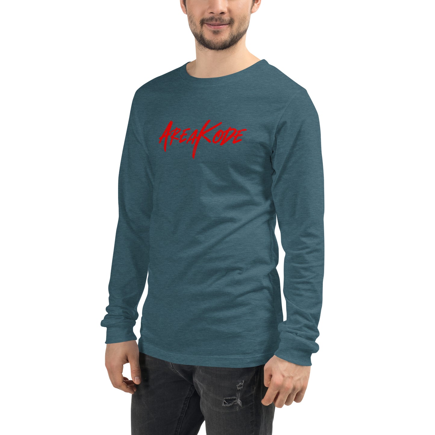 AreaKode - Unisex Long Sleeve (red)