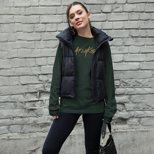 AreaKode - Unisex Long Sleeve (gold)