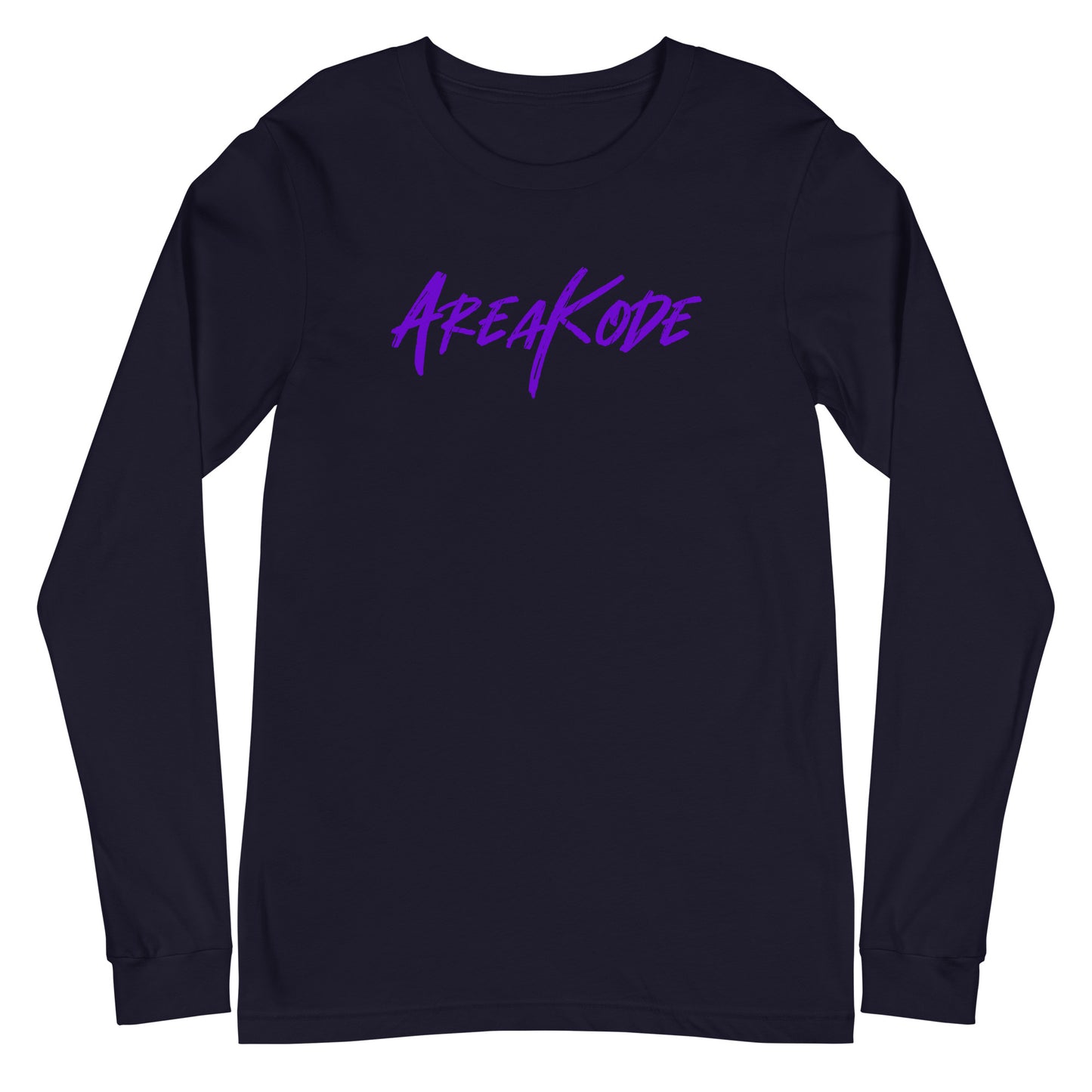 AreaKode - Unisex Long Sleeve (purple)
