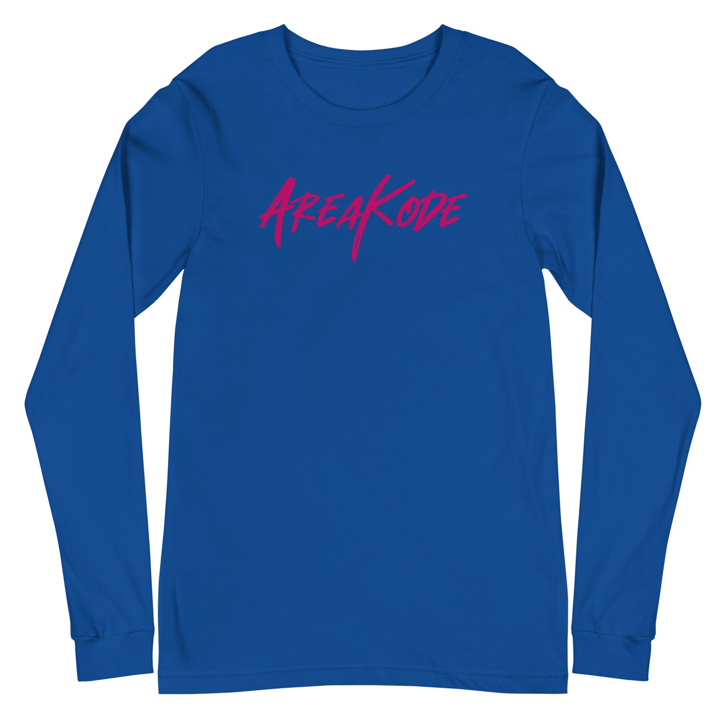 AreaKode - Unisex Long Sleeve (fuchsia)