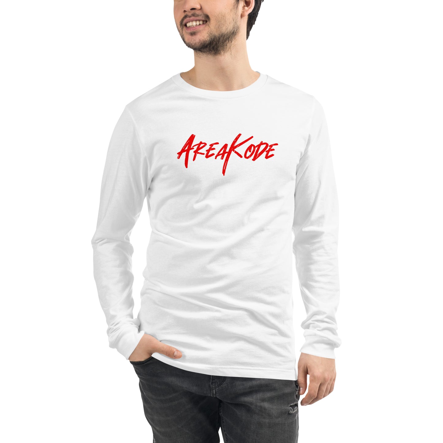 AreaKode - Unisex Long Sleeve (red)