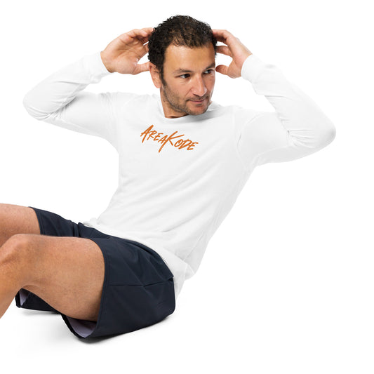 AreaKode| Unisex Long Sleeve (orange)