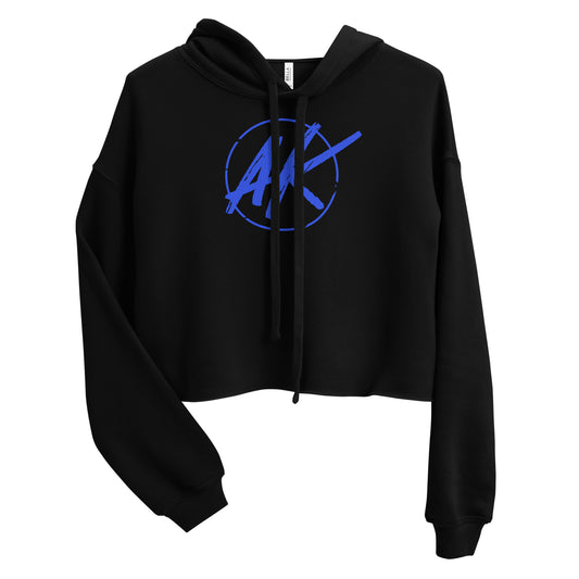 W| AK Crop Hoodie (blue)