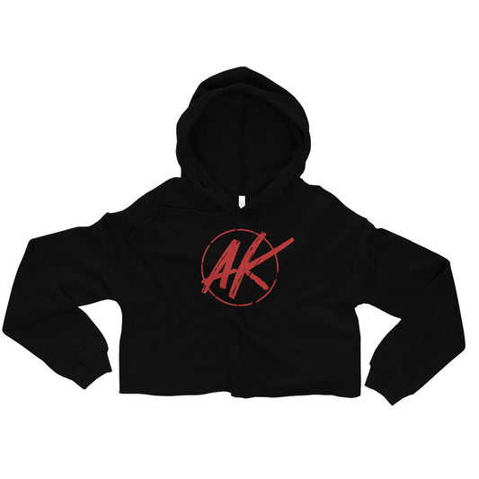 W| AK Crop Hoodie (red)