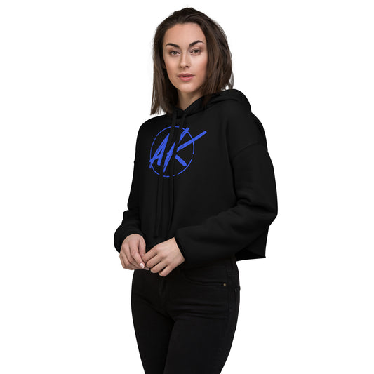 W| AK Crop Hoodie (blue)