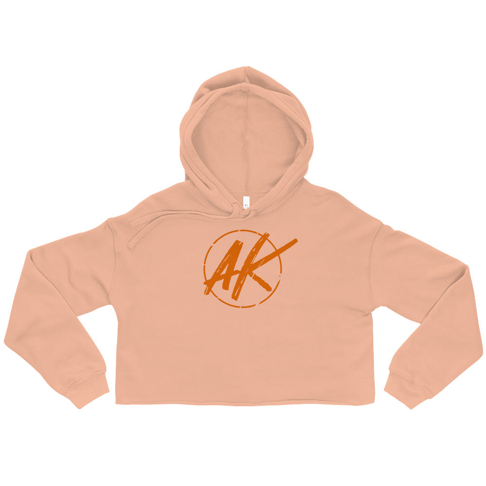 W| AK Crop Hoodie (orange)