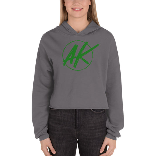 W| AK Crop Hoodie (green)