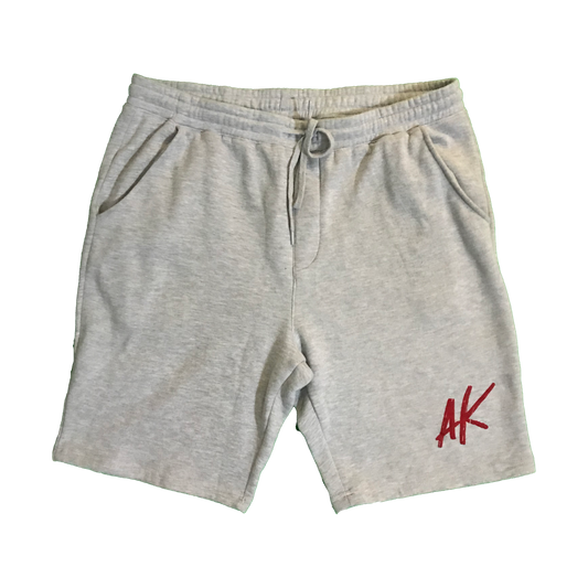 AK Shorts - Gray/Red