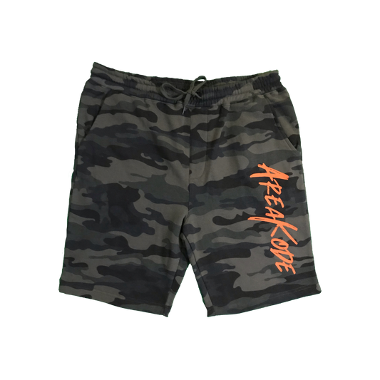 AreaKode Shorts - Camo/Orange