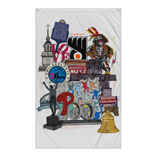 Philly Graphic Flag