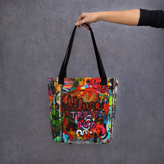 Trust God Tote bag