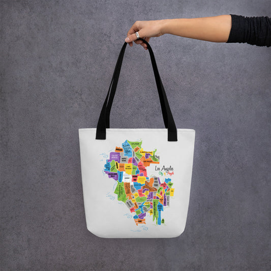 Los Angeles Map Tote bag