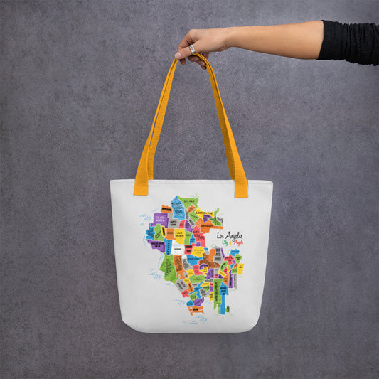 Los Angeles Map Tote bag
