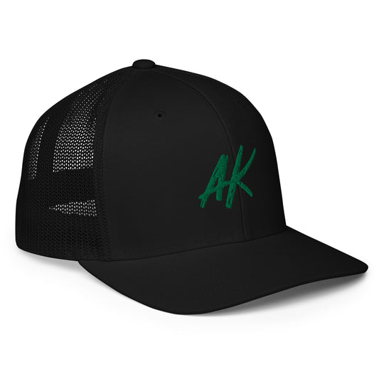 AK Closed-back trucker cap (green)