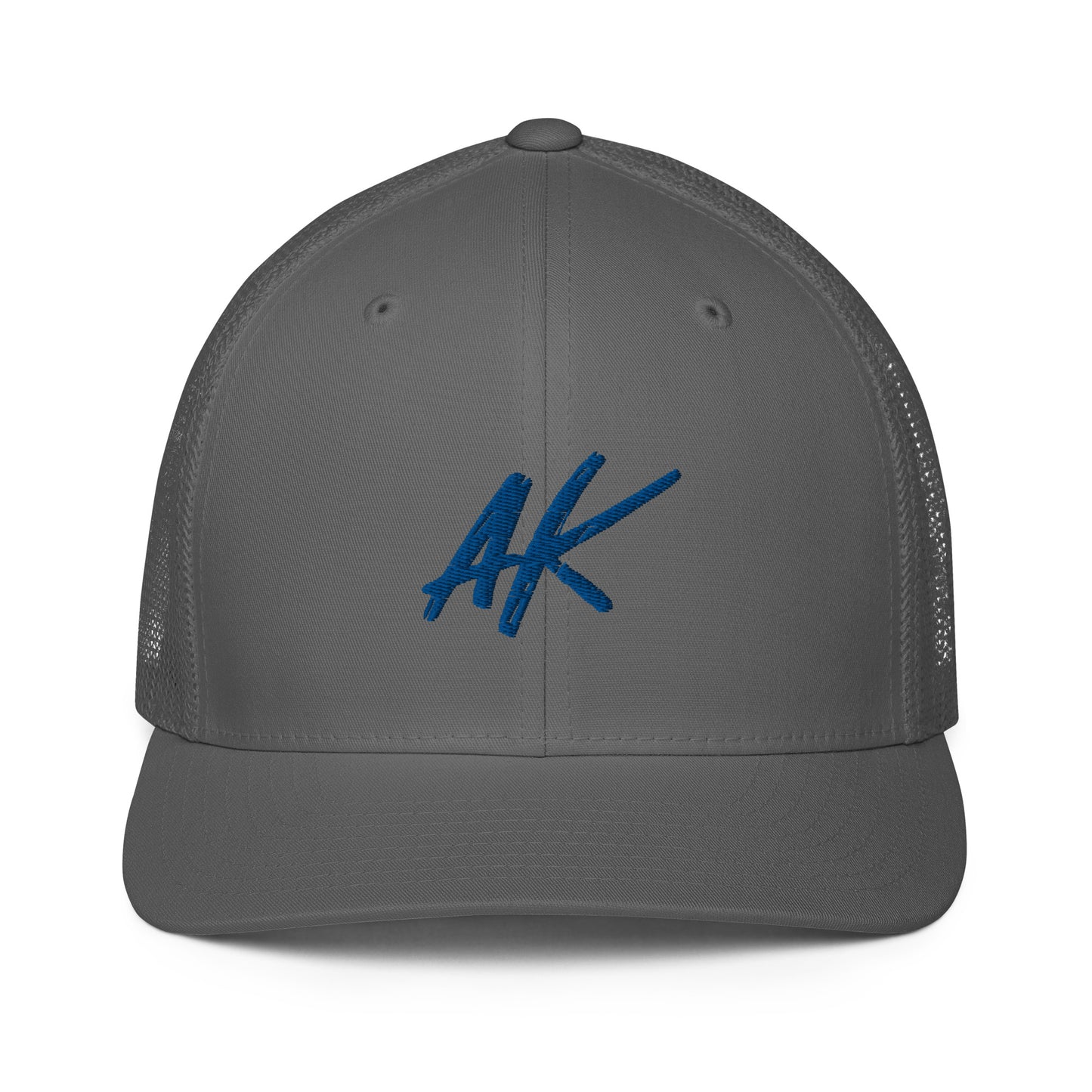 AK Closed-back trucker cap (blue)