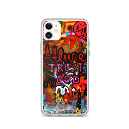 Trust God iPhone Case