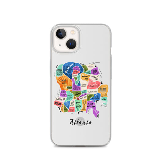 ATL map iPhone Case